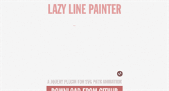 Desktop Screenshot of lazylinepainter.info